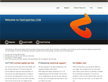 Tablet Screenshot of fastcaptchas.com